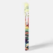 Coques Case-Mate iPhone Paradis rose et turquoise | Art de la plage (Verso / Gauche)