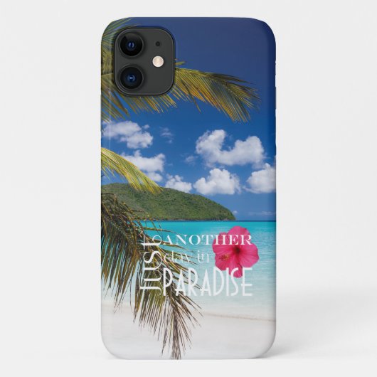 Coques Case-Mate iPhone Paradise, la plage tropicale ne fait qu'un jour de (Dos)