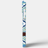 Coques Case-Mate iPhone Parakeet Blue Indian Ringneck (Verso / Gauche)