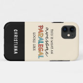 Coques Case-Mate iPhone Paralegal sur mesure Awesome Assistant juridique a (Dos (Horizontal))