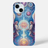 Coques Case-Mate iPhone Parallel Realms Apple iphone 15 boîtier de télépho (Verso)