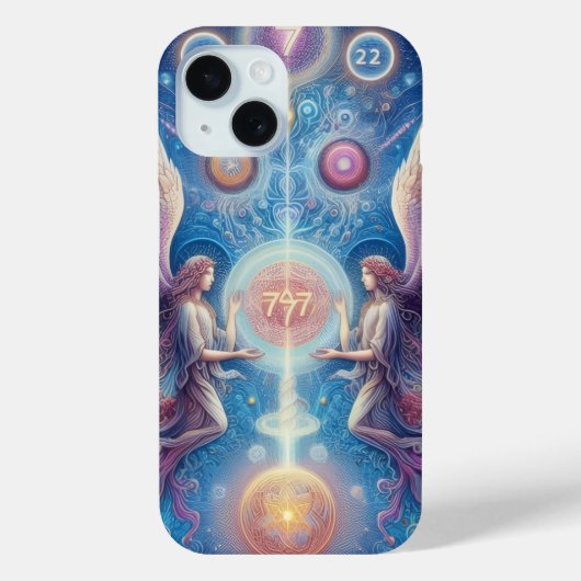 Coques Case-Mate iPhone Parallel Realms Apple iphone 15 boîtier de télépho (Verso)