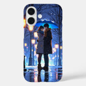 Coques Case-Mate iPhone Parapluie d'amour hivernal (Verso)