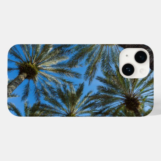 Coques Case-Mate iPhone Parapluie de palmiers (Verso (horizontal))