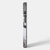 Coques Case-Mate iPhone Parapluie rouge en hiver Wonderland - Let It Snow (Verso / Gauche)