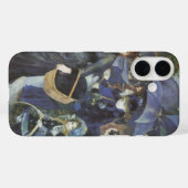 Coques Case-Mate iPhone Parapluies de Pierre Renoir, Impressionnisme Vinta (Verso (horizontal))