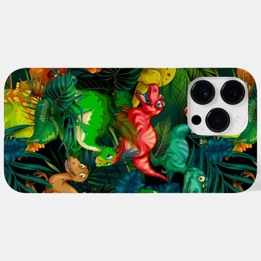 Coques Case-Mate iPhone Parc Dinosaur (Verso (horizontal))