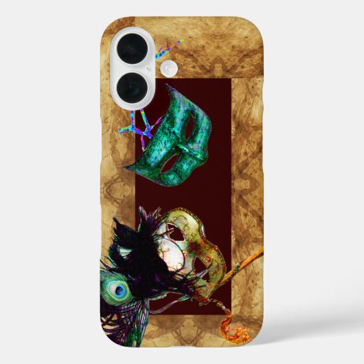 COQUES Case-Mate iPhone PARC MARDI GRAS MASQUERADE (Verso)