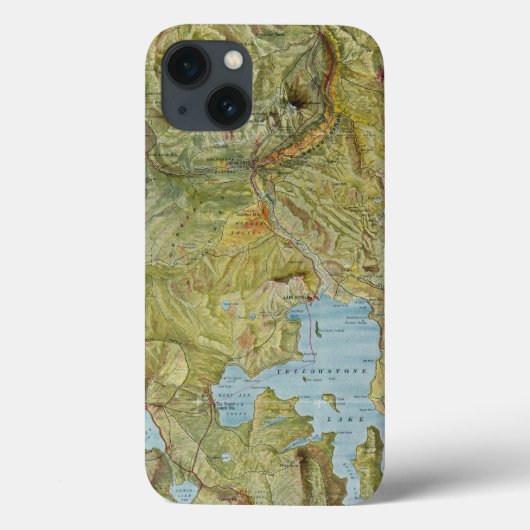 Coques Case-Mate iPhone Parc national 2 de Yellowstone (Verso)