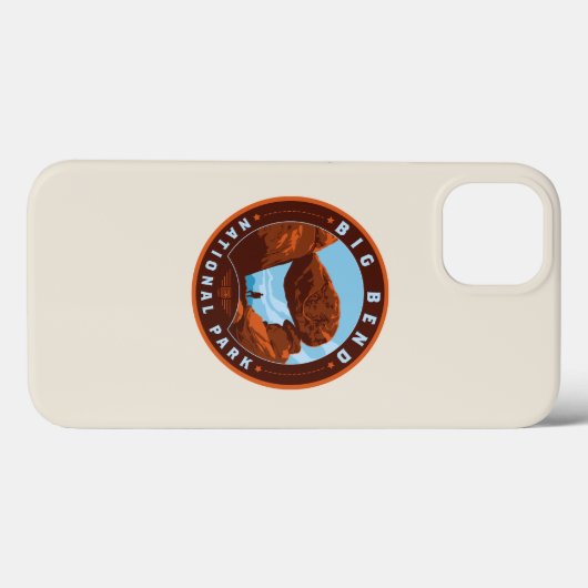 Coques Case-Mate iPhone Parc national Big Bend (Verso (horizontal))