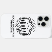 Coques Case-Mate iPhone Parc national de Rocky Mountain (Verso (horizontal))