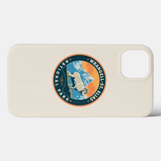 Coques Case-Mate iPhone Parc national de Wrangell-St-Elias (Verso (horizontal))