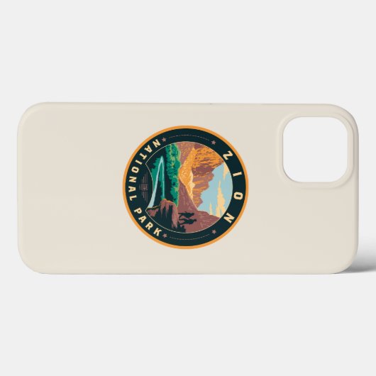 Coques Case-Mate iPhone Parc national de Zion (Verso (horizontal))
