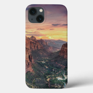 Etui iPhone 13 Parc national de Zion Canyon