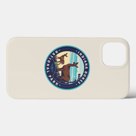 Coques Case-Mate iPhone Parc national des dunes d'Indiana (Verso (horizontal))