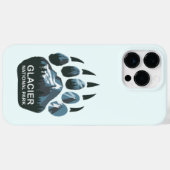 Coques Case-Mate iPhone Parc national du Glacier Bear Paw (Verso (horizontal))