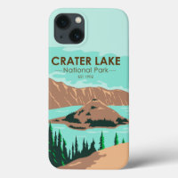 Parc national du lac Crater Oregon Vintage