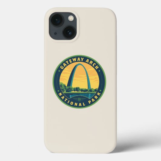Coques Case-Mate iPhone Parc national Gateway Arch (Verso)