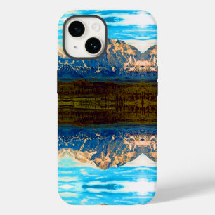 Coque Pour iPhone 14 Parc national vintage USA Alaska Mt Mckinley