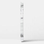 Coques Case-Mate iPhone Parcelle de tissu blanc (Verso / Gauche)