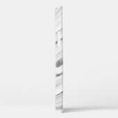 Coques Case-Mate iPhone Parcelle de tissu blanc (Verso / Droite)