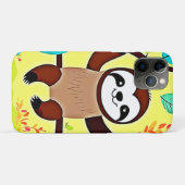 Coques Case-Mate iPhone Parcelle mignonne accrochée à une branche d'arbre (Dos (Horizontal))