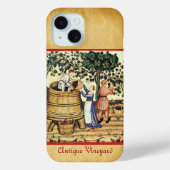 COQUES Case-Mate iPhone PARCHEMENT DE RÉCOLTE DE VIGNOBLES ANCIENS (Verso)