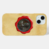 COQUES Case-Mate iPhone PARCHEMIN DE SCEAU ROMAIN ANTIQUE BRONZE MEDALLION (Verso (horizontal))