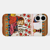 COQUES Case-Mate iPhone PARCHEMIN MONOGRAMME AMOUR ÉTERNEL (Verso (horizontal))
