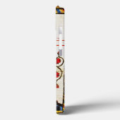 COQUES Case-Mate iPhone PARCHEMIN MONOGRAMME D'AMOUR ÉTERNEL (Verso / Gauche)