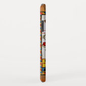 COQUES Case-Mate iPhone PARCHEMIN MONOGRAMME D'AMOUR ÉTERNEL (Dos/Droite)