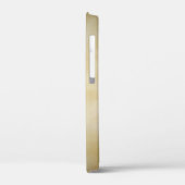 Coques Case-Mate iPhone Parchemin vieillissant élégant avec nom (Verso / Gauche)