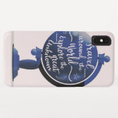 Coques Case-Mate iPhone Parcourir le monde Explorez le grand inconnu (Dos (Horizontal))