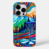 Coques Case-Mate iPhone Parcours de golf Psychedelic Disk (Verso)
