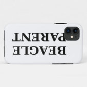 Coques Case-Mate iPhone parent beagle (Dos (Horizontal))