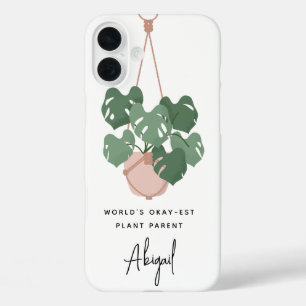 Coques iPhone 16 Plus Parent Plante très bien personnalisé