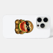 Coques Case-Mate iPhone Paresseux mignon avec pastèque (Verso (horizontal))