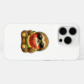 Coques Case-Mate iPhone Paresseux mignon avec pastèque (Verso (horizontal))