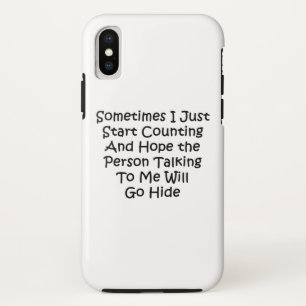 Case-Mate iPhone Case Parfois, Je Commence À Compter