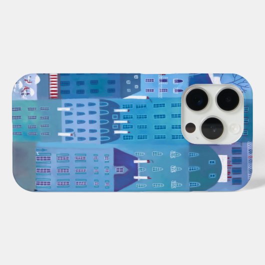 Coques Case-Mate iPhone Paris bleu (Verso (horizontal))