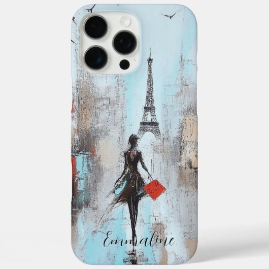 Coques Case-Mate iPhone Paris Bound Woman (Verso)