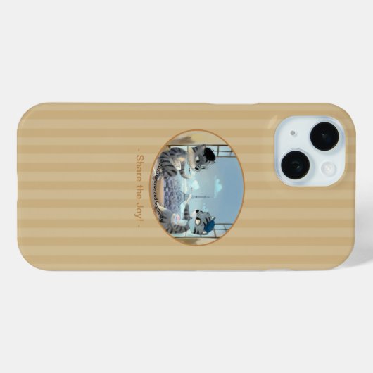 Coques Case-Mate iPhone Paris by Day Phone Case - Joy (Select Model) (Verso (horizontal))