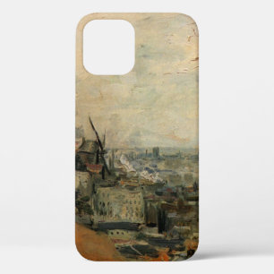 Coque iPhone 12 Paris depuis Montmartre par Vincent van Gogh