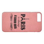 Coques Case-Mate iPhone Paris est toujours une bonne idée (Dos (Horizontal))