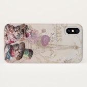 Coques Case-Mate iPhone Paris France Cats (Dos (Horizontal))