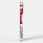 Coques Case-Mate iPhone Paris Hakuna Matata Paris Bleu Rouge Blanc.png (Verso / Droite)