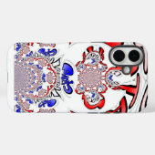 Coques Case-Mate iPhone Paris Hakuna Matata Paris Bleu Rouge Blanc.png (Verso (horizontal))