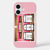 Coques Case-Mate iPhone Paris Pink French Patisserie (Verso)