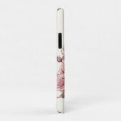 Coques Case-Mate iPhone Paris Tour Eiffel & Roses Roses (Dos/Droite)