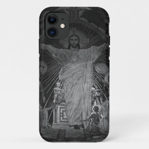 Case-Mate iPhone Case Paris vintage mosaïque principal Cœur Sacré jésus